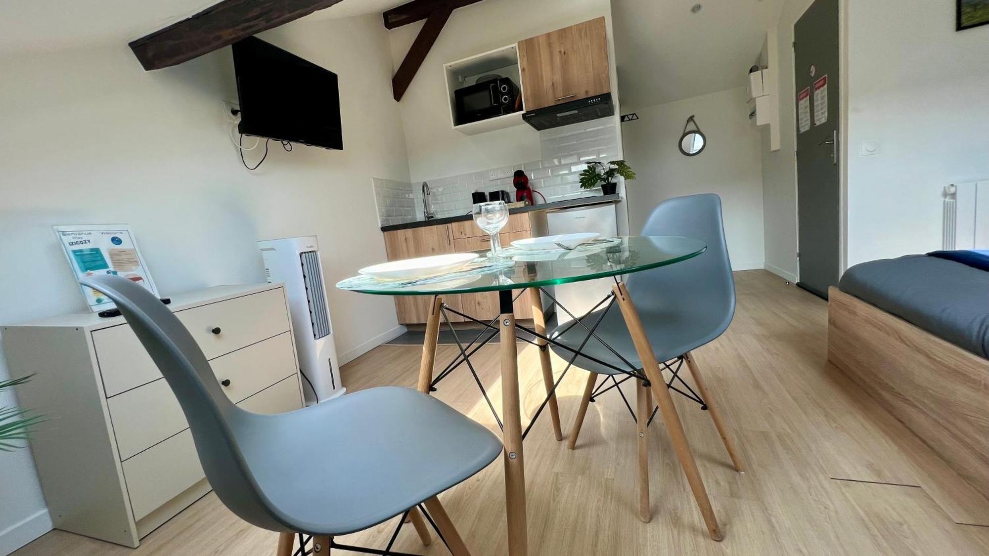 Studios Cozy 2A4 Pers Avec Jardin I Proche Futuroscope Châtellerault المظهر الخارجي الصورة