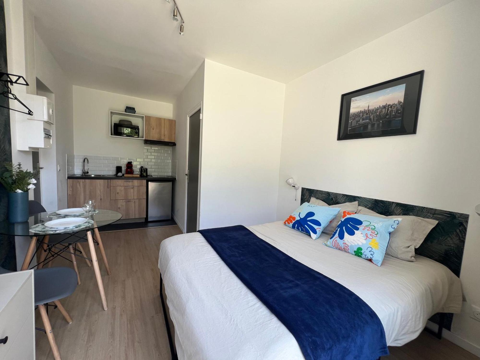 Studios Cozy 2A4 Pers Avec Jardin I Proche Futuroscope Châtellerault المظهر الخارجي الصورة